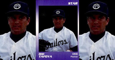 Rod Tafoya 1990 Erie Sailors card