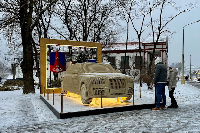 ВДНХ, деревянный макет Aurus ВДНХ, деревянный макет Aurus