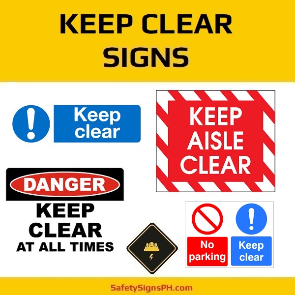 Keep Clear Signs Philippines