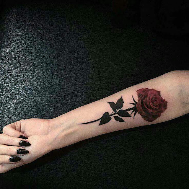 tatuagens de rosa para se inspirar