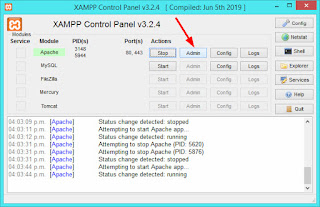 Panel de control administra