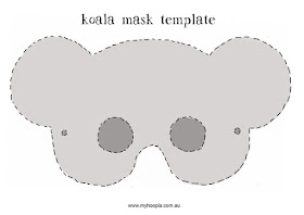 Koala mask to make