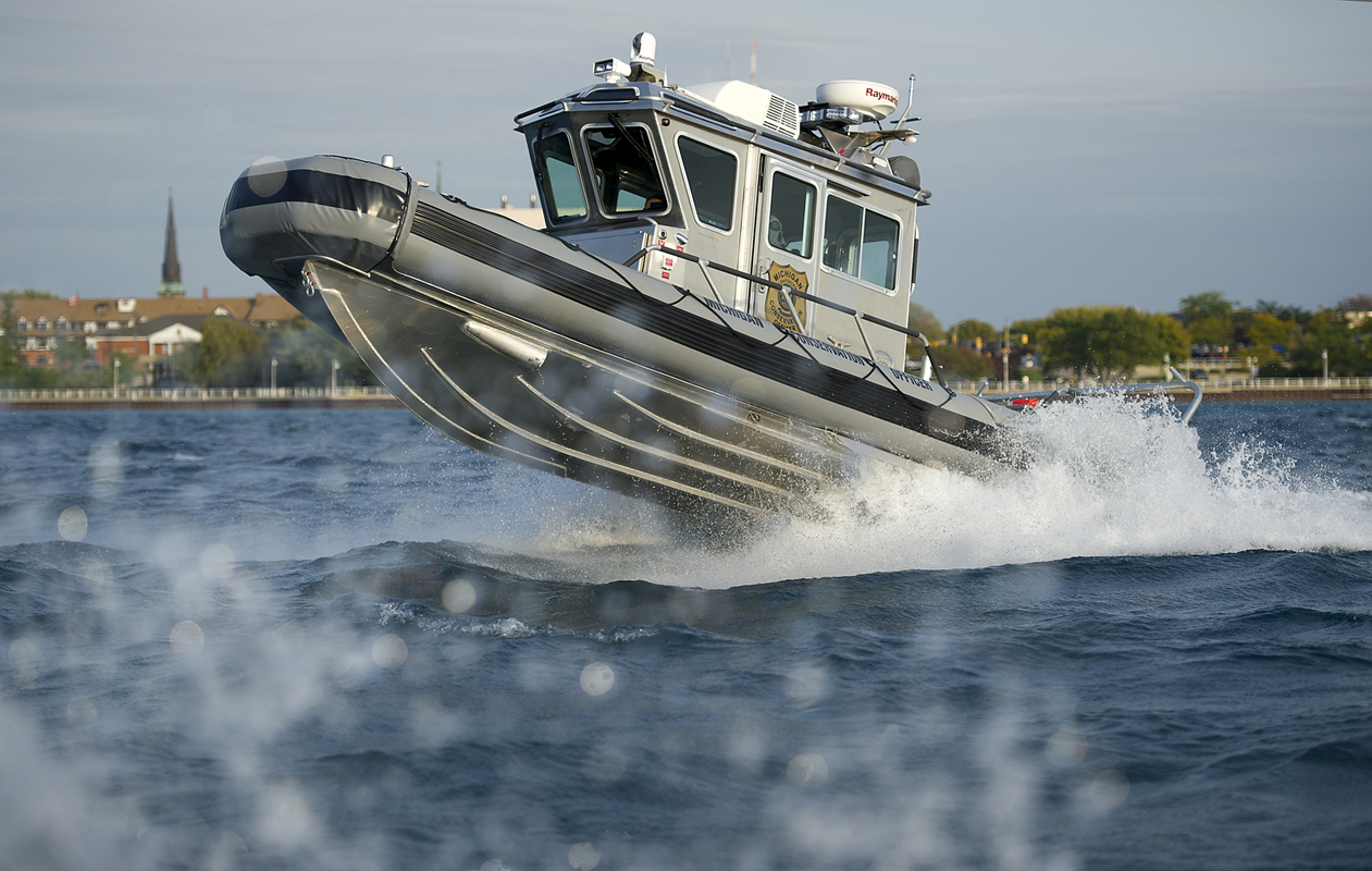... Showcasing the DNR: SAFE Boats aid conservation officers on the water