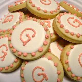 G Monogram Cookies by Nina's Show & Tell