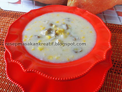 Cara Membuat Sup Jagung Cream Kental Resep Sederhana