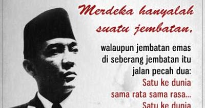 24 Kata Bijak Mutiara Soekarno Terbaik