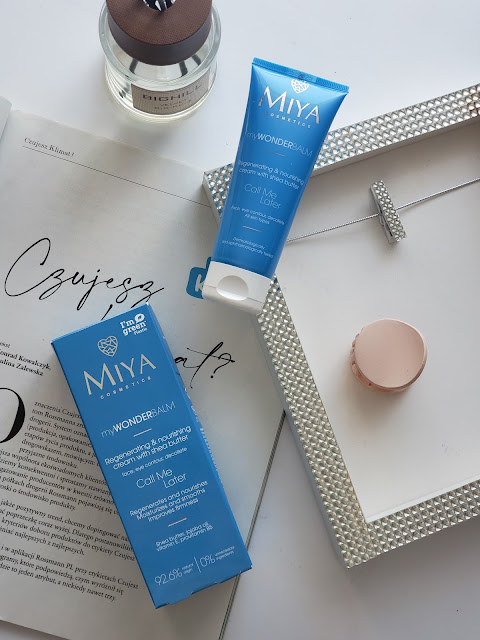 Miya Cosmetics, myWONDERBALM Call Me Later (Regenerująco-odżywczy krem z masłem shea, do twarzy, rąk i ciała)