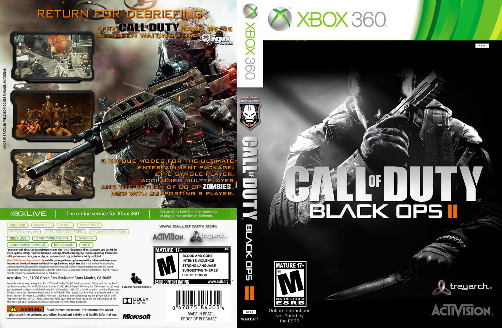 Desenvolvido pela Treyarch, Call of Duty: Black Ops 2 busca renovar um ...