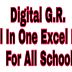 Digital General register Excel File For All School