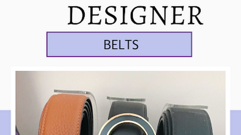 5 Best Designer Belts 2022 - The Blondissima