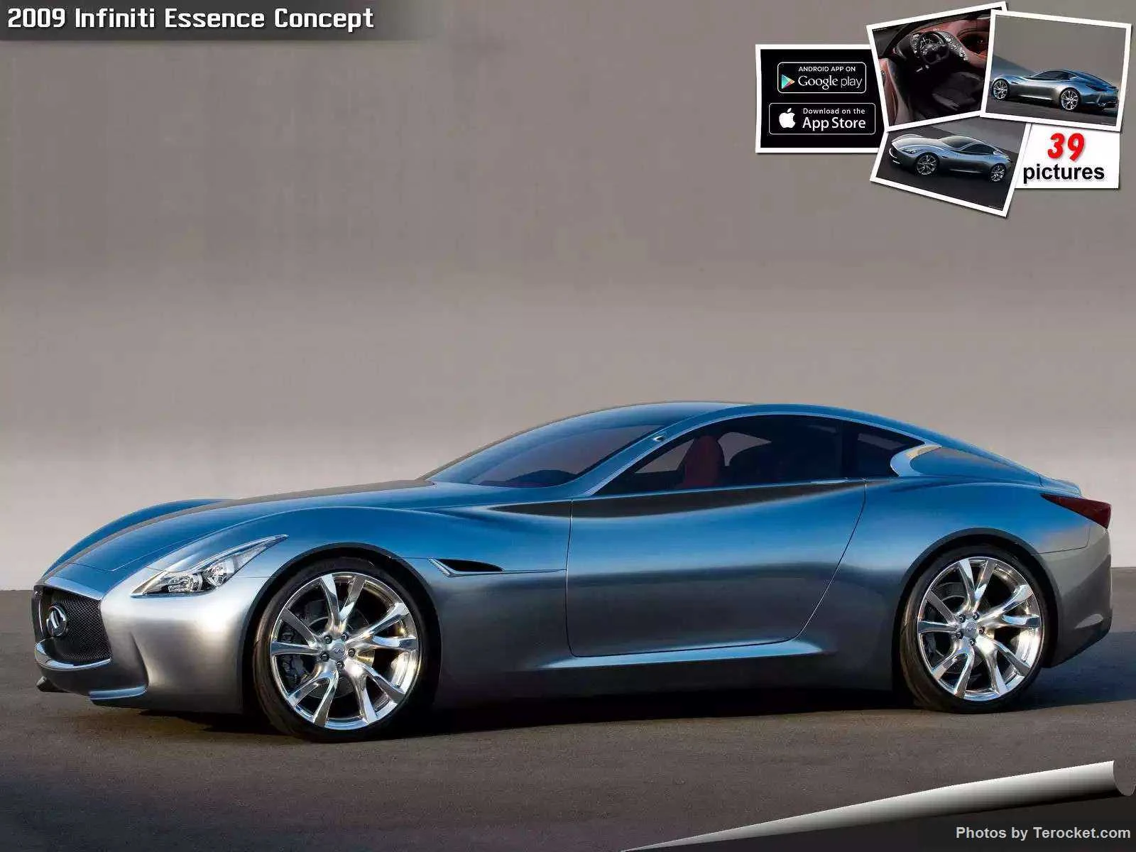 Hình ảnh xe ô tô Infiniti Essence Concept 2009 & nội ngoại thất