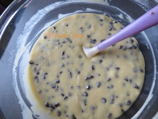 MUFFINS AUX PEPITES DE CHOCOLAT préparation 