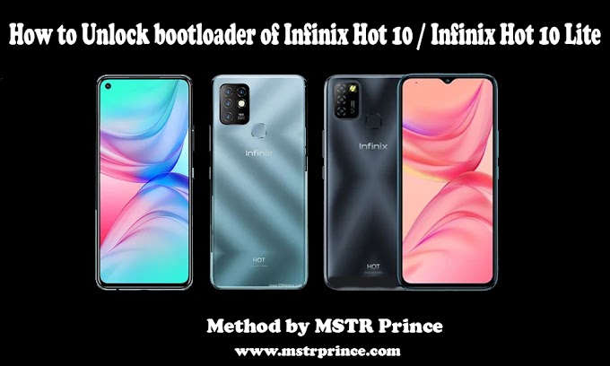 Method to Unlock Bootloader on Infinix Hot 10 / Hot 10 Lite