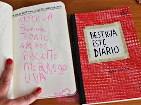 Livro Destrua este diário