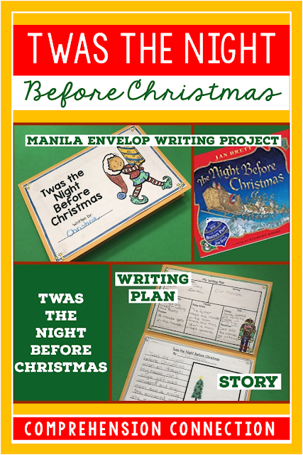 This fun writing project can be used with any version of the story, Twas the Night Before Christmas. It is part of a blog post with teaching tips using these books. Check it out over on my blog.