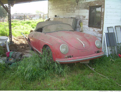 Rusty 1958 Porsche Speedster have nice prices