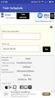 indian Railway Enquiry App .aia File