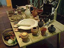 ancient roman kitchen