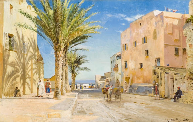 Après-midi à Alger. 1889 - Peder Mönsted