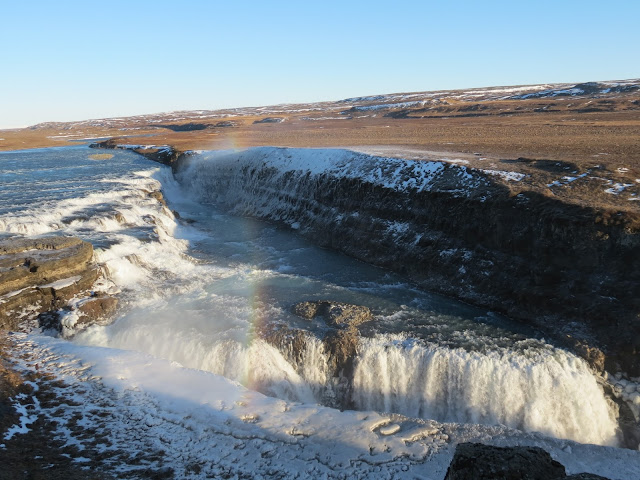 Iceland Gulfoss waterfall