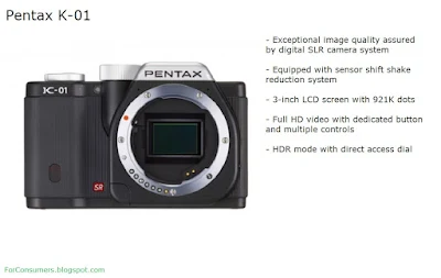 Pentax K-01 black