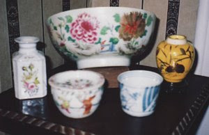 Circa 1754 China Owned by the Bessonett Family in Bristol, Pennsylvania