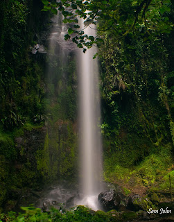 La cascada el tatica en Boquete, Chiriquí