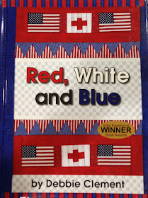 Red, White and Blue Picture Book by Debbie Clement 