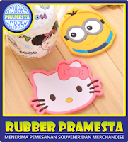 RUBBER COASTER | CUSTOM TATAKAN GELAS KARET | TATAKAN GELAS