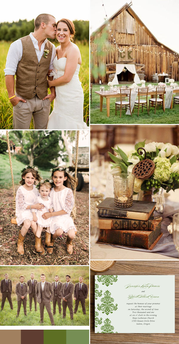 Rustic Country Wedding Colors 5