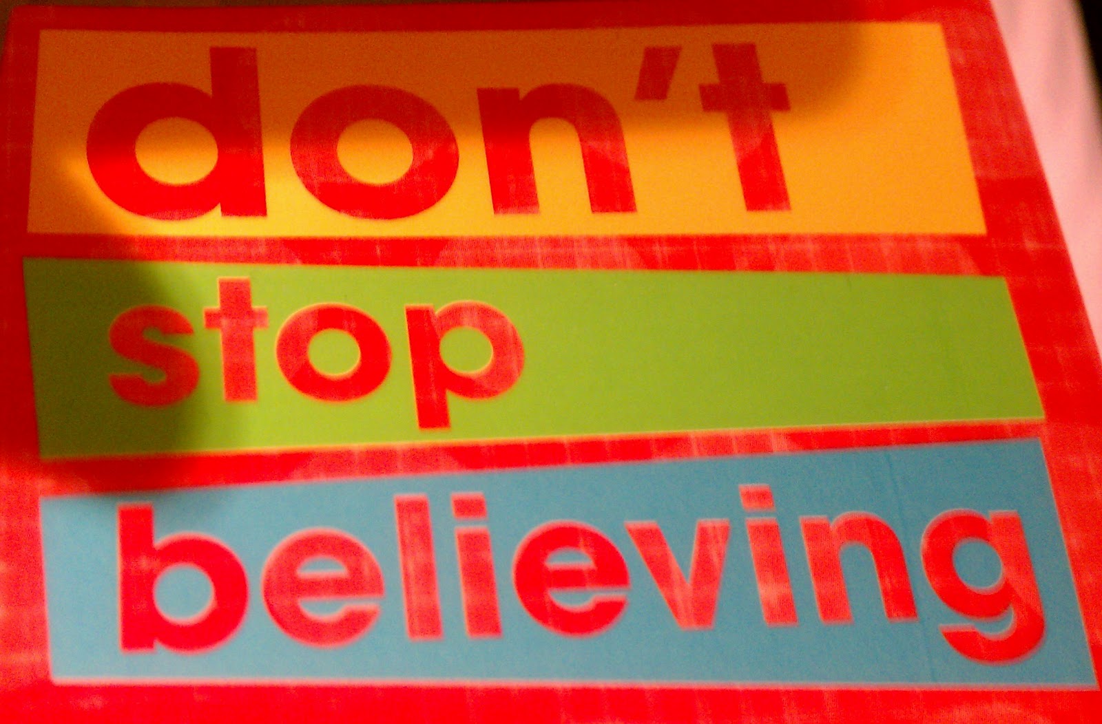 RetroUrbanRainbow: Don't Stop Believing: Glee Glitter