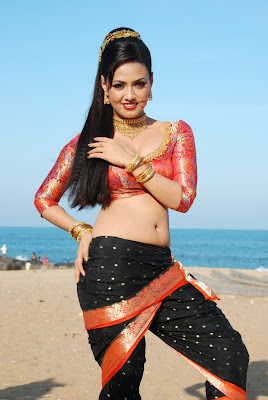 Sana khan Sexy Navel Show Pic