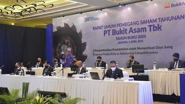 RUPS PTBA, Saham Rajin Bagi Dividen