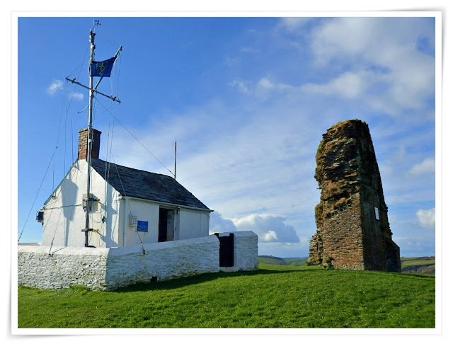 View of Polruan headland, Cornwall