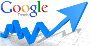 Mencari kata kunci populer karena google rends