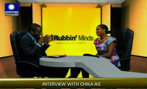 Chika Ike at Channels Tv