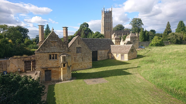 St James' Church and some of the surviving buildings associated with Campden House