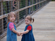 First time standing on a bridge, let alone an old train rail path ;)!