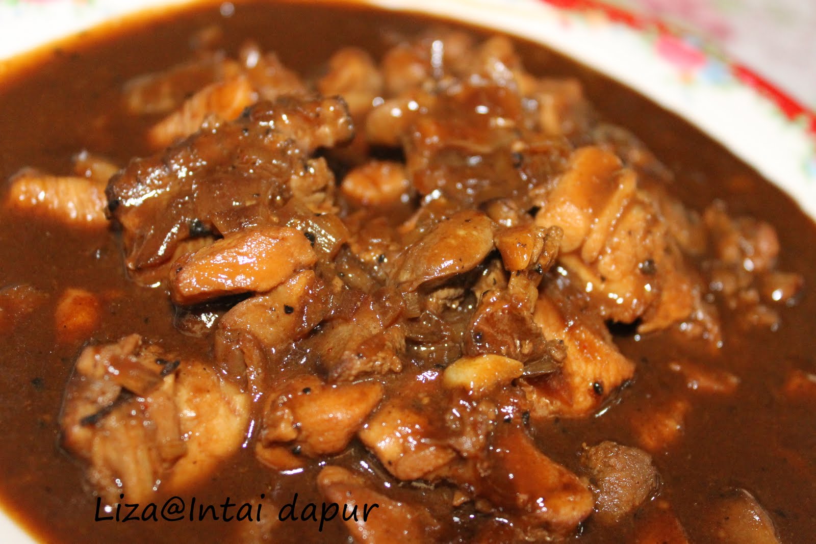 INTAI DAPUR: Ayam Goreng Bersos BBQ.sedapnyaaa