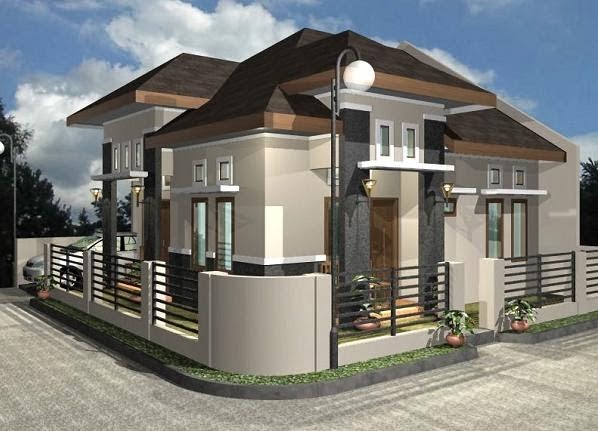 Warna Rumah Cat Coklat 2019 