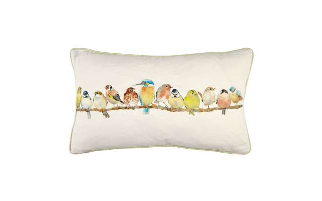 Laura Ashley Garden Birds Cushion 