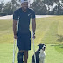 Tiger Woods Steps Out in Crutches