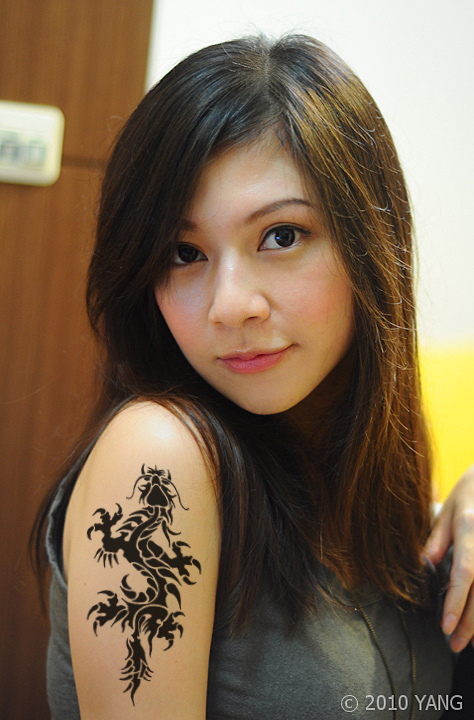 Dragon Tattoo For Girls