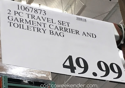 Deal for the Ossington Garment Carrier + Toiletry Bag at Costco