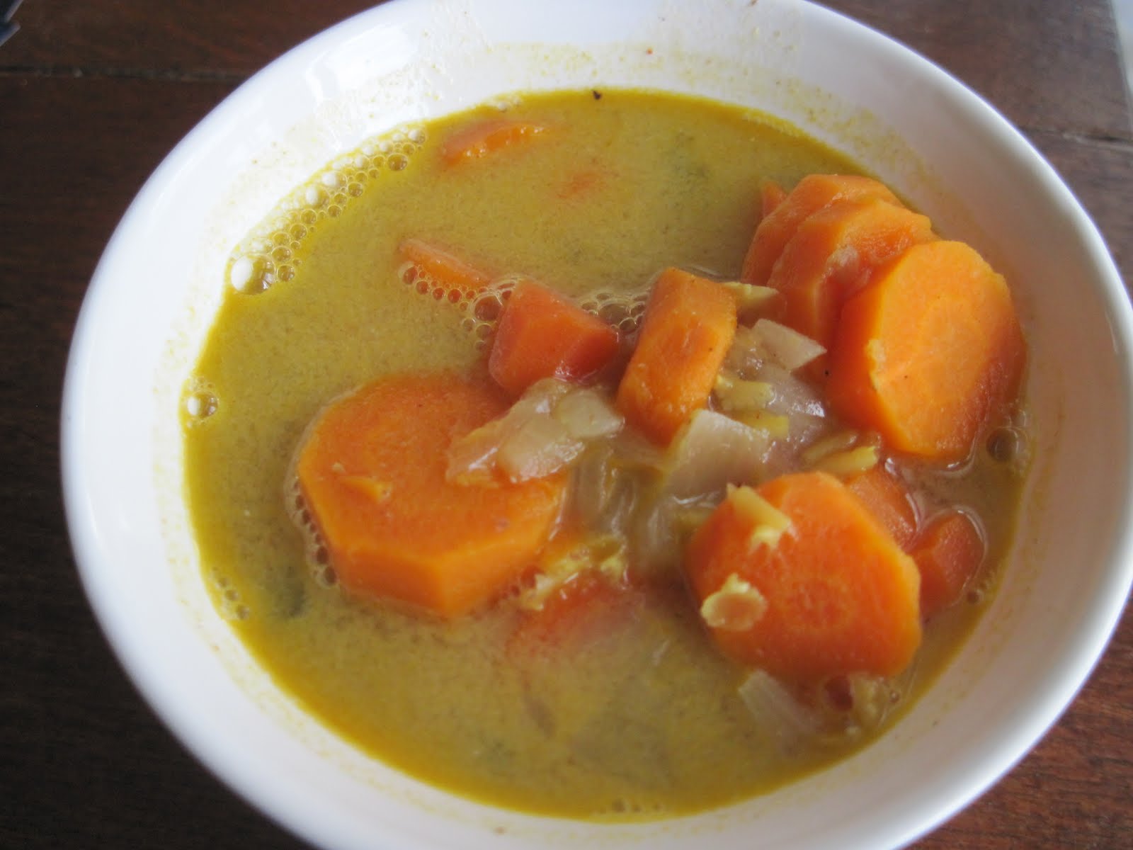 Curried Carrot and Red Lentil Soup | An American Housewife