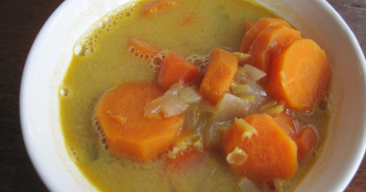 Curried Carrot and Red Lentil Soup | An American Housewife
