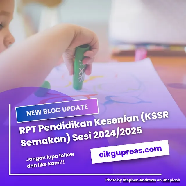 RPT Pendidikan Kesenian KSSR Semakan 2024