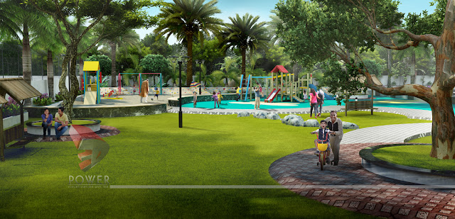 3d Garden Rendering 