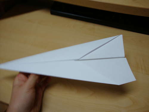 how to make a paper airplane that flies far and fast