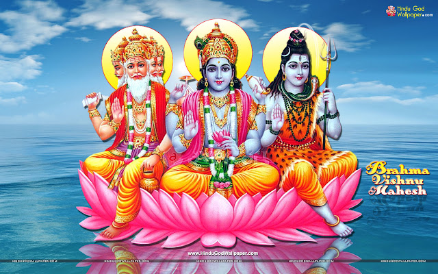 Brahma Vishnu Shiv Ji Pic